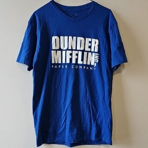 The Office Blue XL Short Sleeve Shirt